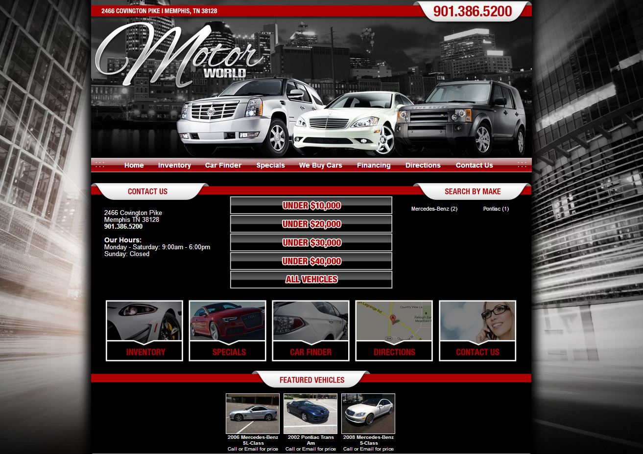 Launches Online Automotive Web Site